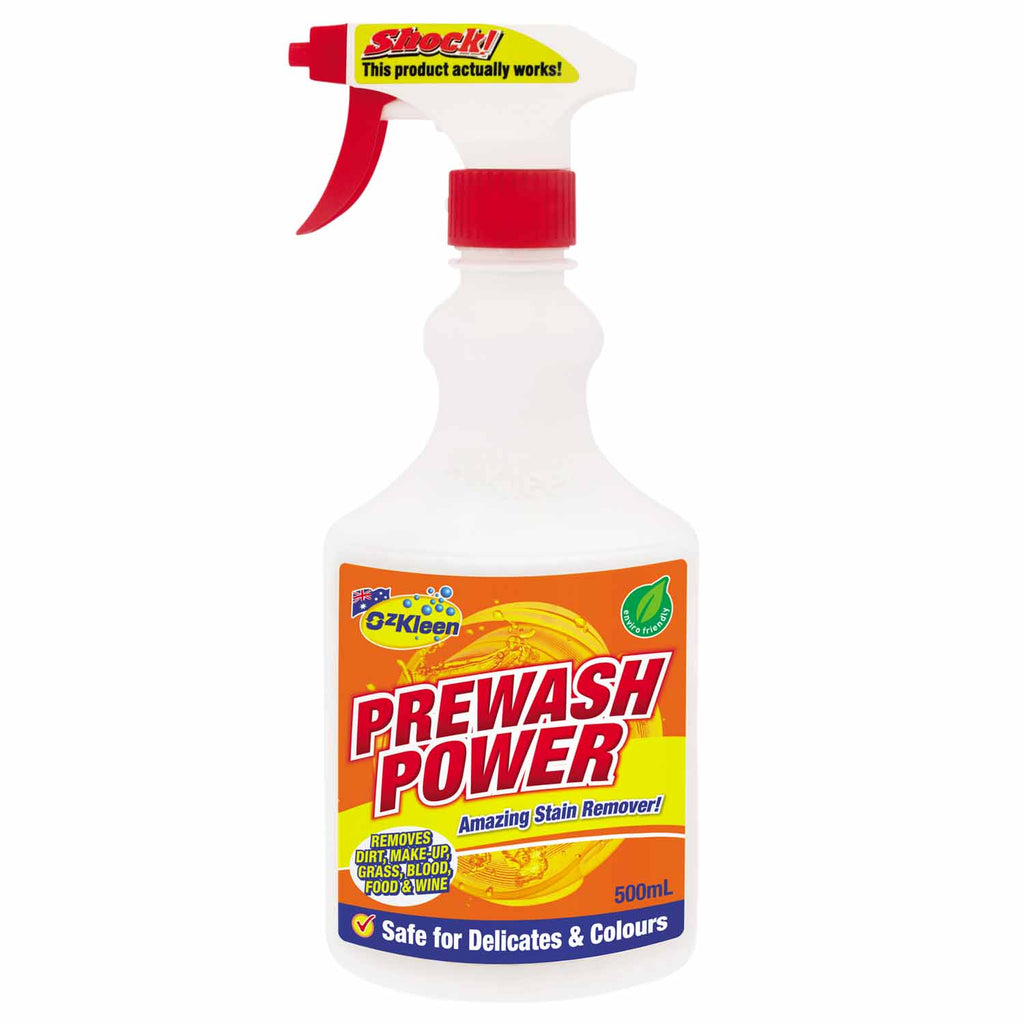 OzKleen Prewash Power Stain Remover Trigger 500ml