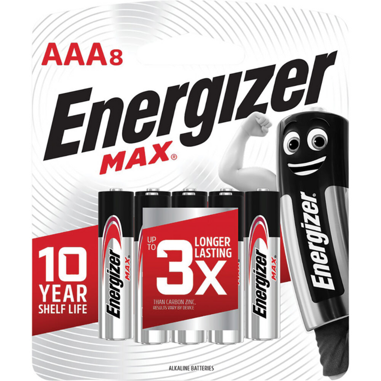 Energizer Max AAA 8pk
