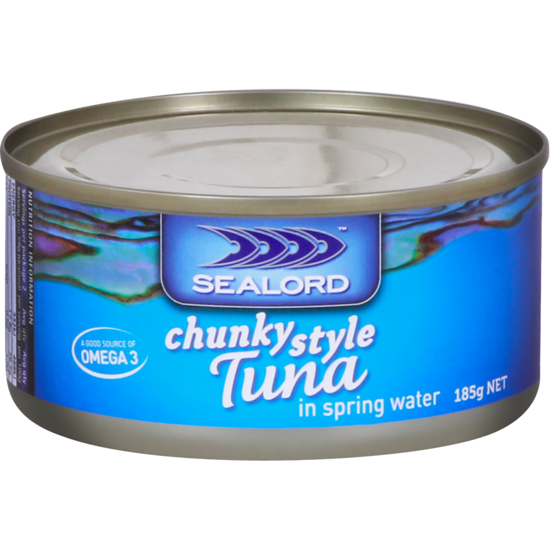 Sealord Chunky Style Tuna In Spring Water 185g