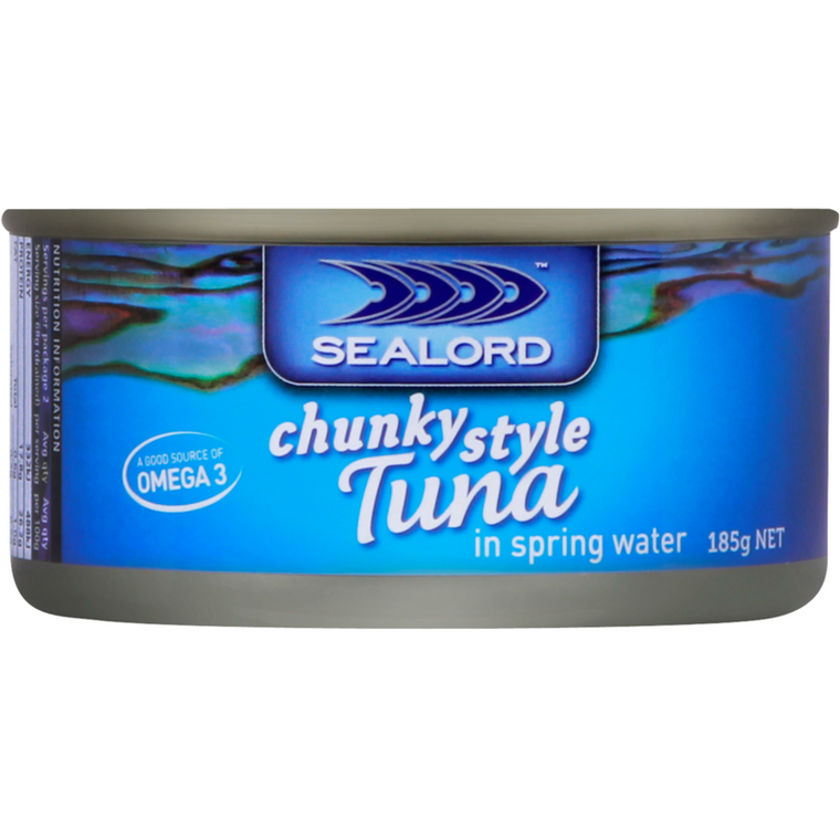 Sealord Chunky Style Tuna In Spring Water 185g