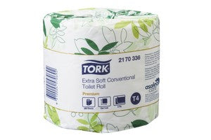 Tork Extra Soft Toilet Rolls 2ply 280/Roll 48pk
