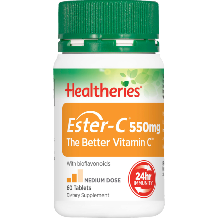 Healtheries EsterC 550mg Tab 60pk