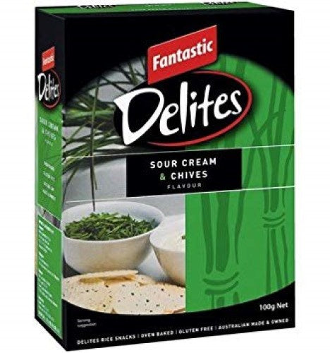 Fantastic Delites Sour Cream & Chives 100g