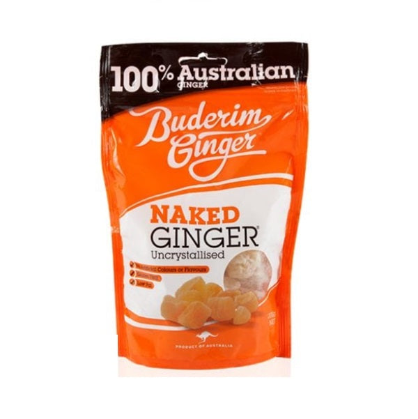 Buderim Uncrystalised Naked Ginger 200g