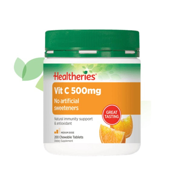 Healtheries Vit C 500mg Tab 200pk