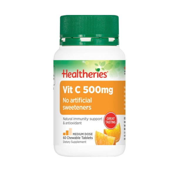 Healtheries Vit C 500mg Tab 60pk