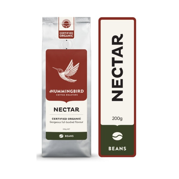 Hummingbird Certified Organic Nectar Coffee Beans 200g
