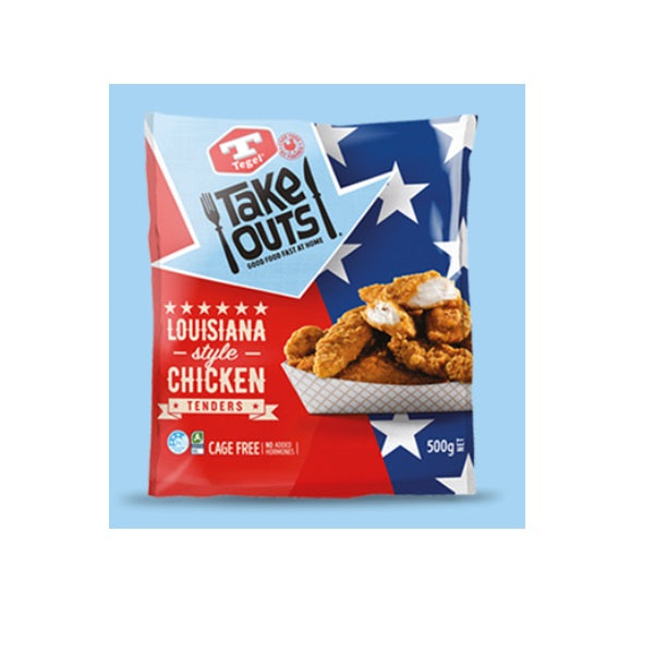 Tegel Takeouts Louisiana Style Chicken Tenders 500g