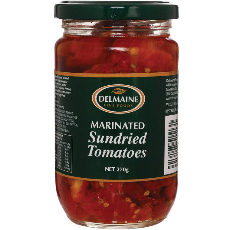 Delmaine Marinated Sundried Tomatoes 270g