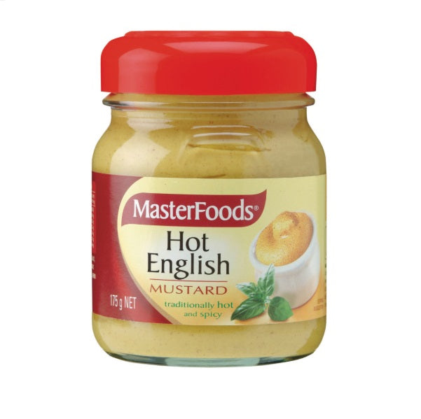 Masterfoods Mustard English Hot 175g