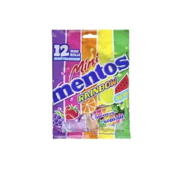 Mentos Mini Rainbow Bag 120g