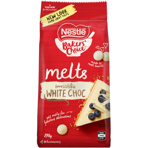 Nestle Chocolate Melts White 290g