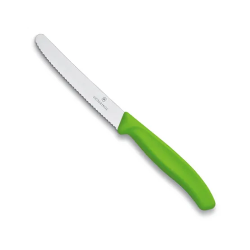 Victorinox Paring Knife Serrated Green 11cm