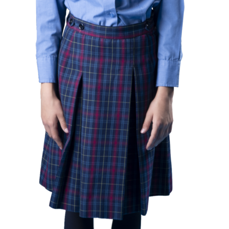 Pleated Skirt Tartan Junior Size 18