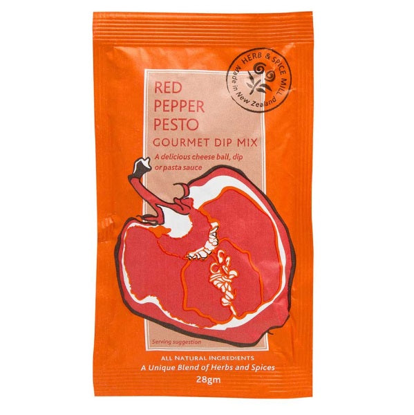 Gourmet Dip Sachet GF Red Pepper Pesto 28gm