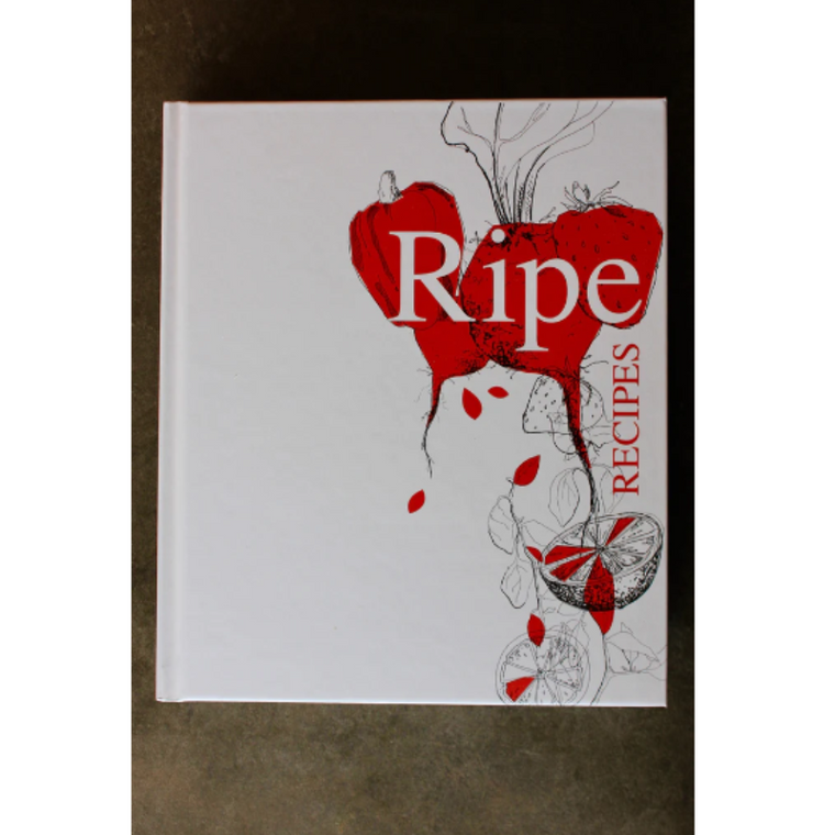 Ripe Recipes Cookbook Red