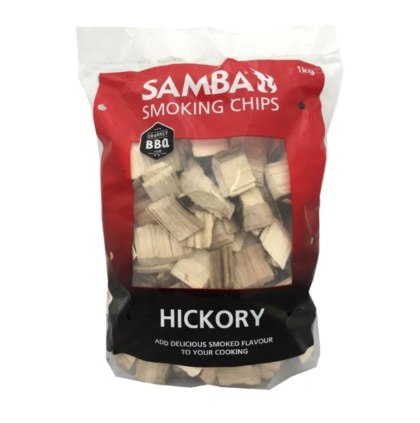 Samba Hickory Smoking Chips 1kg