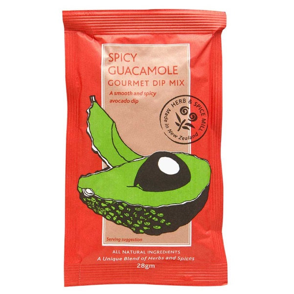 Gourmet Dip Sachet GF Spicy Guacamole 28gm