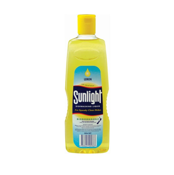 Sunlight Lemon Dishwashing Liquid 500ml