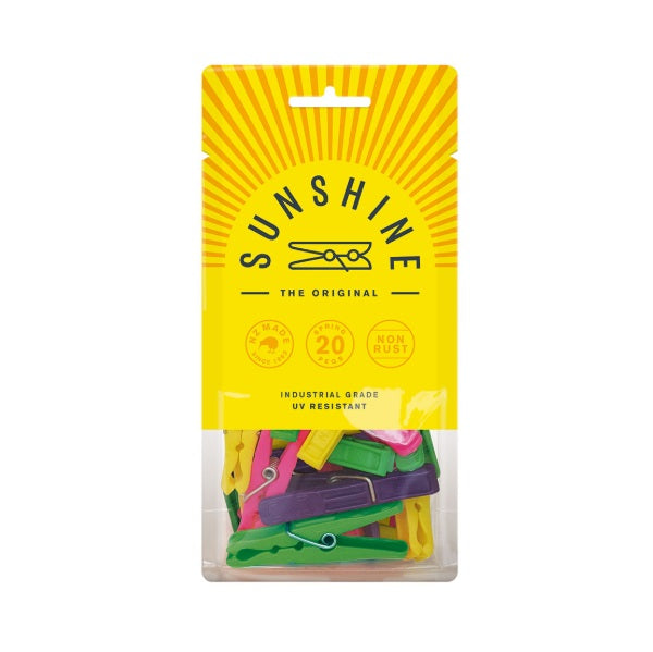 Sunshine Spring Pegs 48pk