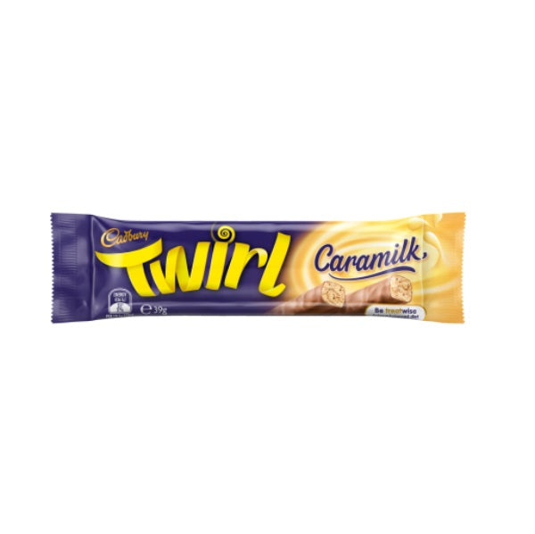 Cadbury Twirl Caramilk Chocolate Bar 39g