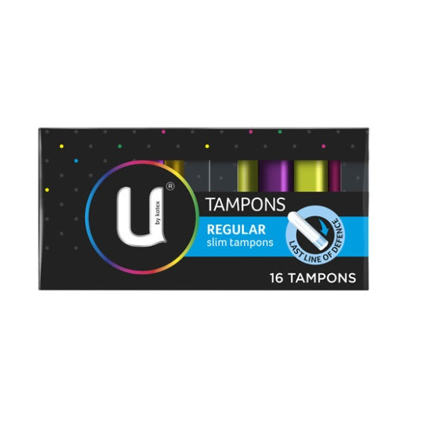 U by Kotex Regular Slim Tampons 16pk