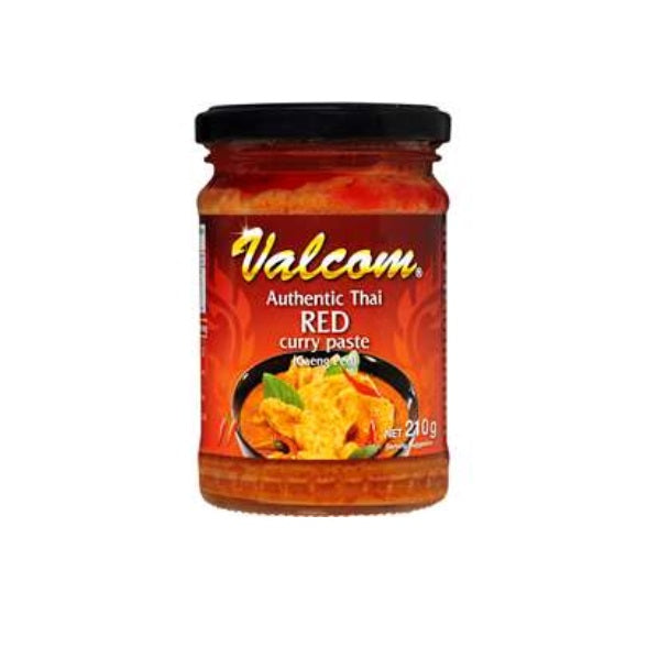 Valcom Red Curry Paste, 210g