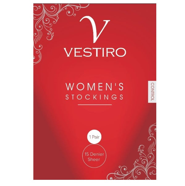 Vestiro  Control Stockings 15D Black