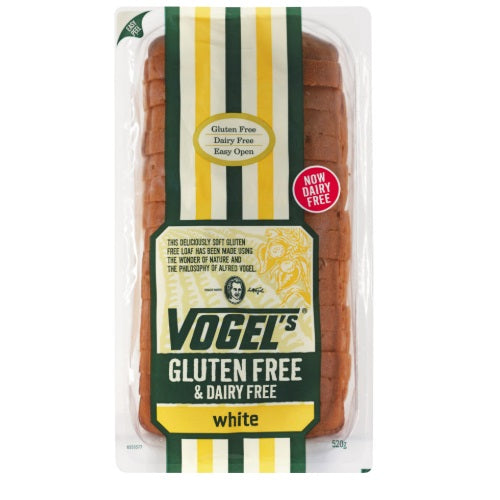 Vogels Gluten Free White 520g